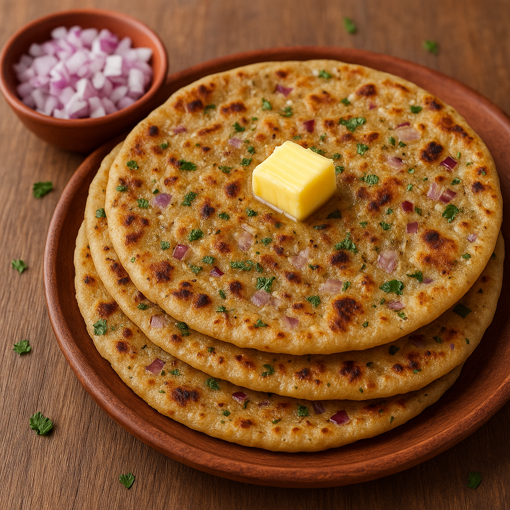 Onion paratha